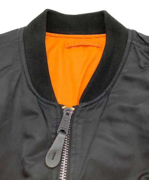 ALPHA（アルファ）ALPHA (アルファ) MA-1ジャケット ブラック サイズ:3XLの古着・服飾アイテム