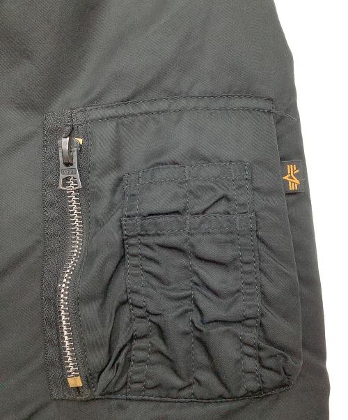ALPHA（アルファ）ALPHA (アルファ) MA-1ジャケット ブラック サイズ:3XLの古着・服飾アイテム