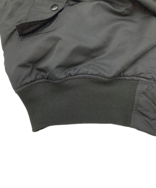 ALPHA（アルファ）ALPHA (アルファ) MA-1ジャケット ブラック サイズ:3XLの古着・服飾アイテム
