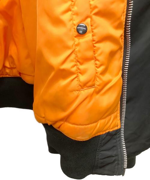 ALPHA（アルファ）ALPHA (アルファ) MA-1ジャケット ブラック サイズ:3XLの古着・服飾アイテム