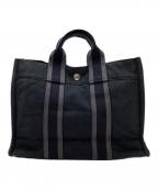 HERMESエルメス）の古着「ハンドバッグ」｜グレー