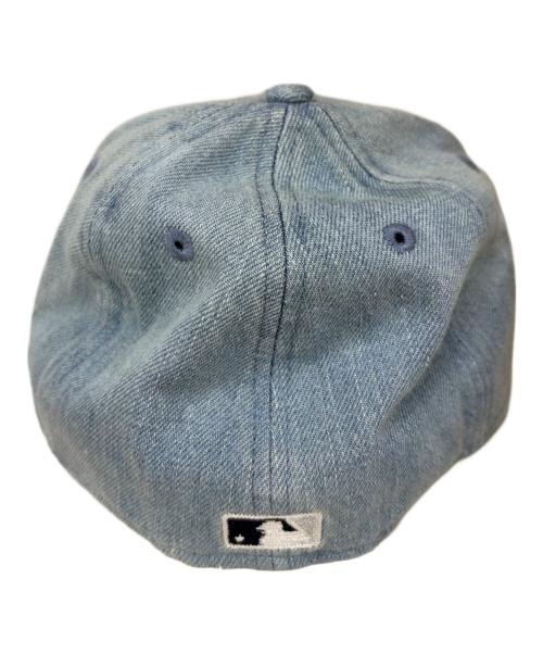 New Era（ニューエラ）New Era (ニューエラ) 59FIFTY LOS ANGELES DODGERS DENIM ブルー サイズ:SIZE 7(55.8cm)の古着・服飾アイテム