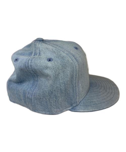 New Era（ニューエラ）New Era (ニューエラ) 59FIFTY LOS ANGELES DODGERS DENIM ブルー サイズ:SIZE 7(55.8cm)の古着・服飾アイテム