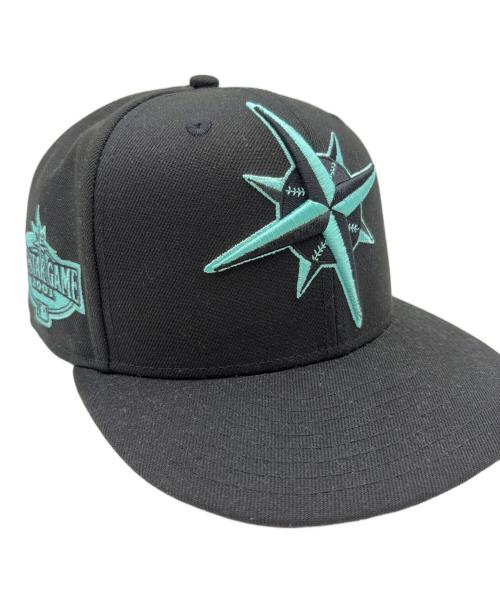 New Era（ニューエラ）New Era (ニューエラ) 59FIFTY SEATTLE MARINERS TURN AHEAD THE CLOCK ALLSTAR GAME 2001 ブラック サイズ:SIZE 7(55.8cm)の古着・服飾アイテム
