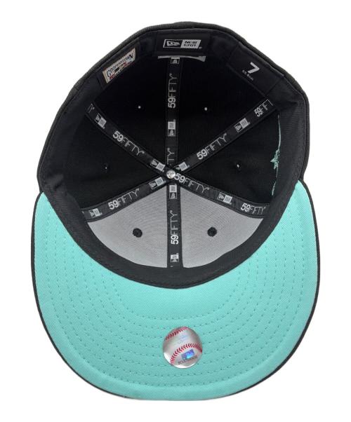 New Era（ニューエラ）New Era (ニューエラ) 59FIFTY SEATTLE MARINERS TURN AHEAD THE CLOCK ALLSTAR GAME 2001 ブラック サイズ:SIZE 7(55.8cm)の古着・服飾アイテム