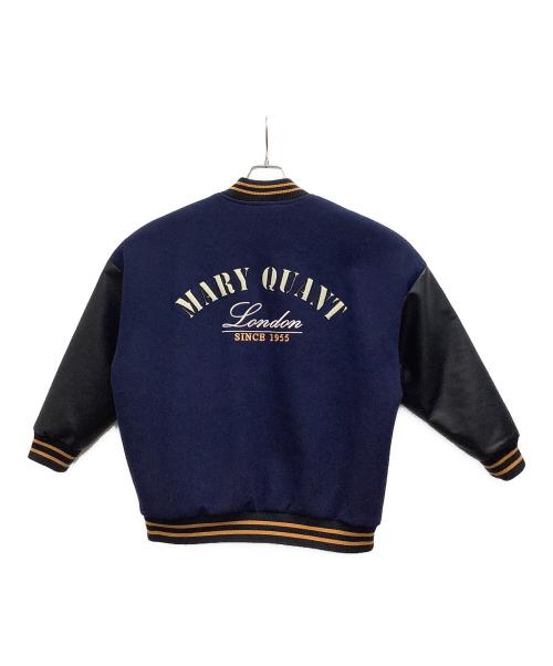 MARY QUANT（マリークヮント）MARY QUANT (マリークヮント) MQスタジャン ネイビー サイズ:Ｍの古着・服飾アイテム