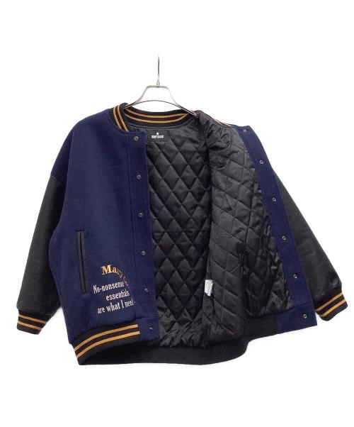 MARY QUANT（マリークヮント）MARY QUANT (マリークヮント) MQスタジャン ネイビー サイズ:Ｍの古着・服飾アイテム