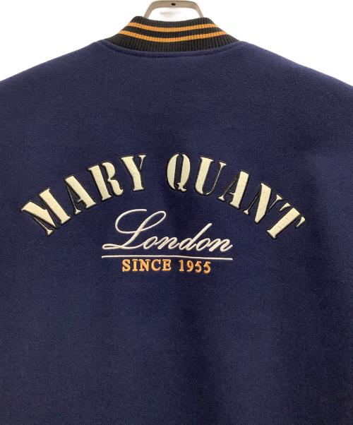 MARY QUANT（マリークヮント）MARY QUANT (マリークヮント) MQスタジャン ネイビー サイズ:Ｍの古着・服飾アイテム