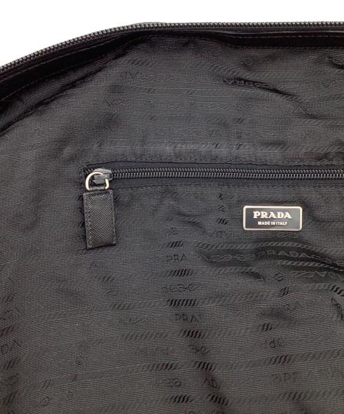 PRADA（プラダ）PRADA (プラダ) ナイロンボストンバッグ　Ｖ４９ ブラックの古着・服飾アイテム