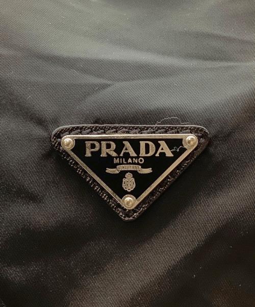 PRADA（プラダ）PRADA (プラダ) ナイロンボストンバッグ　Ｖ４９ ブラックの古着・服飾アイテム