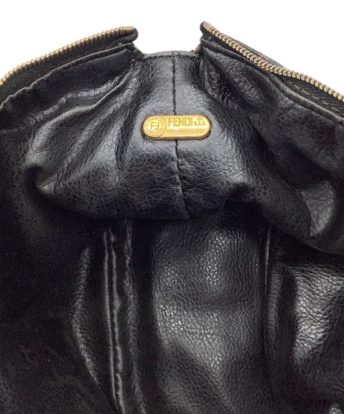 FENDI（フェンディ）FENDI (フェンディ) ズッカ柄　バニティバッグ ブラウンの古着・服飾アイテム
