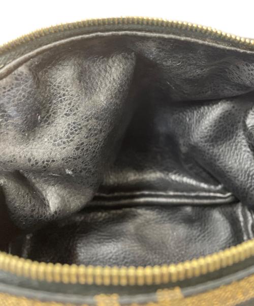 FENDI（フェンディ）FENDI (フェンディ) ズッカ柄　バニティバッグ ブラウンの古着・服飾アイテム