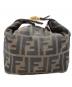 FENDI（フェンディ）の古着「ズッカ柄　バニティバッグ」｜ブラウン