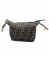 FENDI (フェンディ) ズッカ柄　バニティバッグ ブラウン：40000円