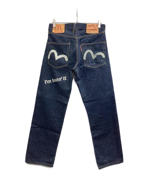 EVISU（エヴィス）EVISU (エヴィス) マクドナルド (マクドナルド) デニムパンツ インディゴ サイズ:30の古着・服飾アイテム