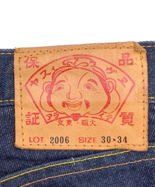 EVISU（エヴィス）EVISU (エヴィス) マクドナルド (マクドナルド) デニムパンツ インディゴ サイズ:30の古着・服飾アイテム