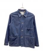 FULLCOUNTフルカウント）の古着「2015-1 Denim Chore Jacket」｜インディゴ