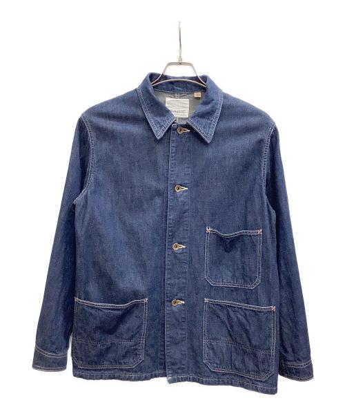FULLCOUNT（フルカウント）FULLCOUNT (フルカウント) 2015-1 Denim Chore Jacket インディゴ サイズ:38の古着・服飾アイテム
