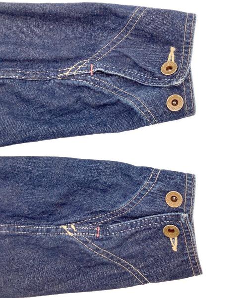 FULLCOUNT（フルカウント）FULLCOUNT (フルカウント) 2015-1 Denim Chore Jacket インディゴ サイズ:38の古着・服飾アイテム