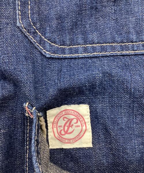 FULLCOUNT（フルカウント）FULLCOUNT (フルカウント) 2015-1 Denim Chore Jacket インディゴ サイズ:38の古着・服飾アイテム