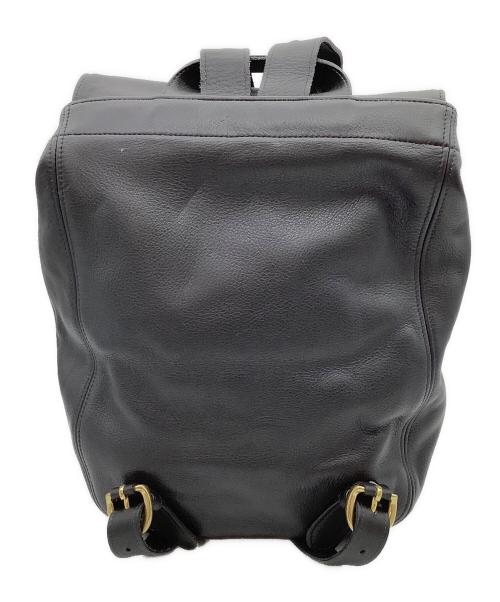 COACH（コーチ）COACH (コーチ) レザーリュック ブラックの古着・服飾アイテム