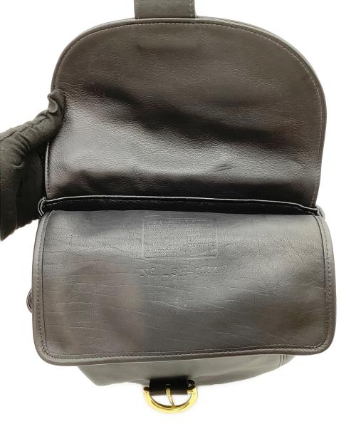 COACH（コーチ）COACH (コーチ) レザーリュック ブラックの古着・服飾アイテム