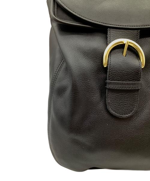 COACH（コーチ）COACH (コーチ) レザーリュック ブラックの古着・服飾アイテム
