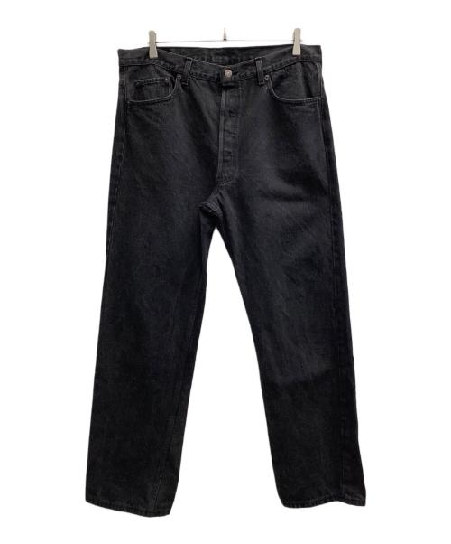 LEVI'S（リーバイス）LEVI'S (リーバイス) ブラックデニム　USA製 ボタン裏653 90s 後染め  インディゴ サイズ:30の古着・服飾アイテム