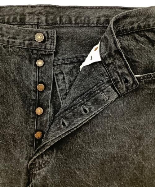 LEVI'S（リーバイス）LEVI'S (リーバイス) ブラックデニム　USA製 ボタン裏653 90s 後染め  インディゴ サイズ:30の古着・服飾アイテム