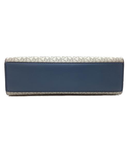 MICHAEL KORS（マイケルコース）MICHAEL KORS (マイケルコース) SHEILA センタージップ サッチェル スモール  MKシグネチャー ベージュの古着・服飾アイテム