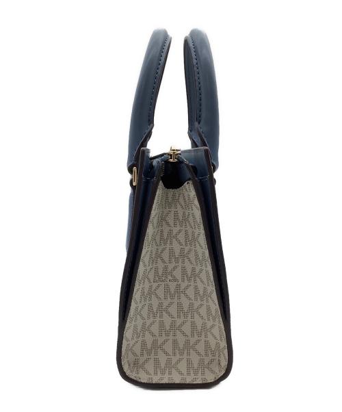 MICHAEL KORS（マイケルコース）MICHAEL KORS (マイケルコース) SHEILA センタージップ サッチェル スモール  MKシグネチャー ベージュの古着・服飾アイテム