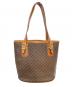 CELINE (セリーヌ) マカダム　トートバッグ ブラウン：27000円