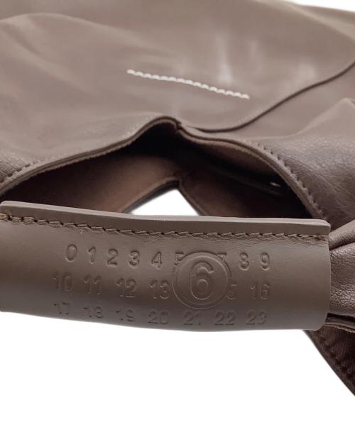 MM6 Maison Margiela（エムエムシックスメゾンマルジェラ）MM6 Maison Margiela (エムエムシックスメゾンマルジェラ) JAPANESE SMALL BAG ブラウンの古着・服飾アイテム