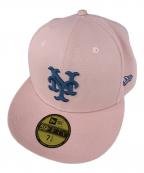 New Eraニューエラ）の古着「59FIFTY NEW YORK METS WORLD SERIES 1969」｜ピンク