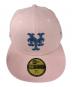 New Era (ニューエラ) 59FIFTY NEW YORK METS WORLD SERIES 1969 ピンク サイズ:SIZE 7 5/8(60.6cm)：5000円