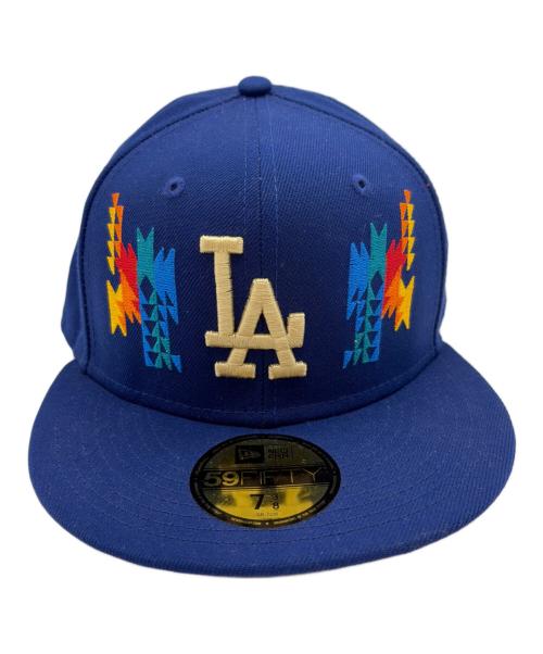 New Era（ニューエラ）New Era (ニューエラ) 59FIFTY LOS ANGELES DODGERS SOUTHWESTERN ブルー サイズ:SIZE 7 3/8(58.7cm)の古着・服飾アイテム