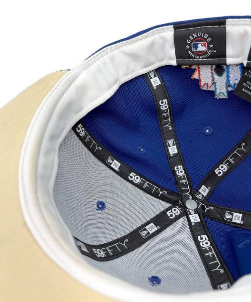 New Era（ニューエラ）New Era (ニューエラ) 59FIFTY LOS ANGELES DODGERS SOUTHWESTERN ブルー サイズ:SIZE 7 3/8(58.7cm)の古着・服飾アイテム