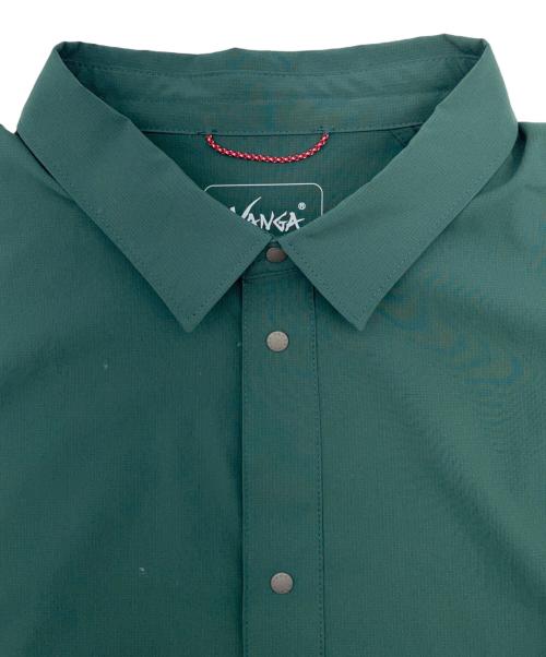 NANGA（ナンガ）NANGA (ナンガ) エクスカーションシャツ グリーン サイズ:Mの古着・服飾アイテム