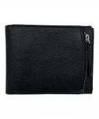Maison Margielaメゾンマルジェラ）の古着「4ステッチ フリップフラップウォレット　二つ折り財布」｜ブラック