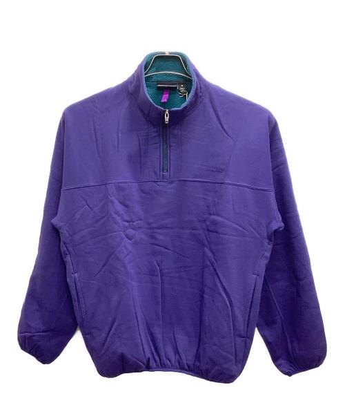 Patagonia（パタゴニア）Patagonia (パタゴニア) ハーフジップスウェット パープル サイズ:Mの古着・服飾アイテム