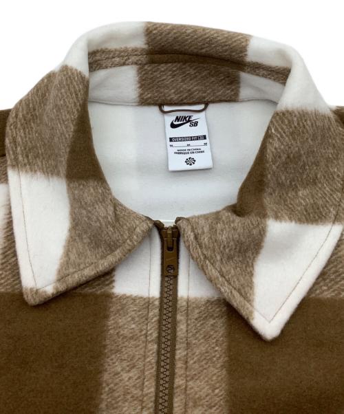 NIKE SB（ナイキエスビー）NIKE SB (ナイキエスビー) エッセンシャルスケートボードシャツジャケット ブラウン サイズ:Mの古着・服飾アイテム
