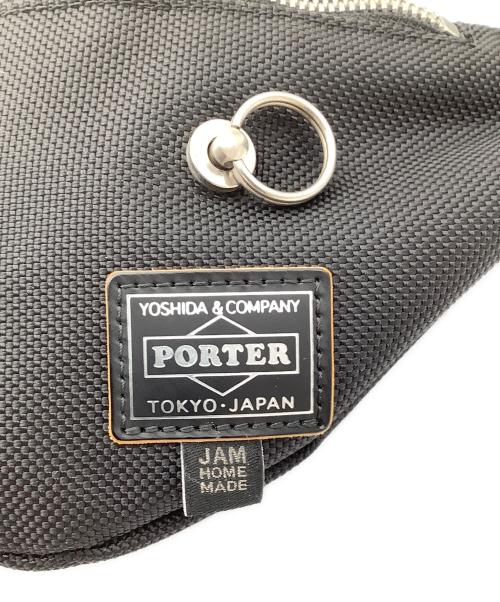 PORTER（ポーター）PORTER (ポーター) JAM HOME MADE (ジャムホームメイド) ボディーバッグ ブラックの古着・服飾アイテム