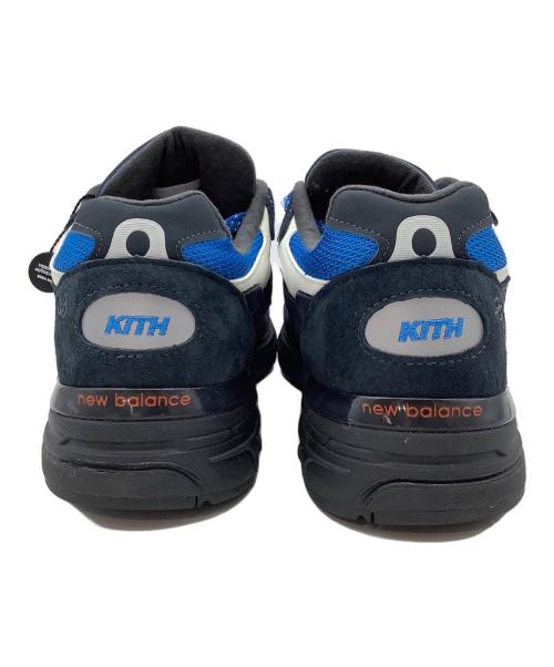 NEW BALANCE（ニューバランス）NEW BALANCE (ニューバランス) KITH (キス) 993 Madison Square Garden ネイビー×ホワイト サイズ:27cmの古着・服飾アイテム