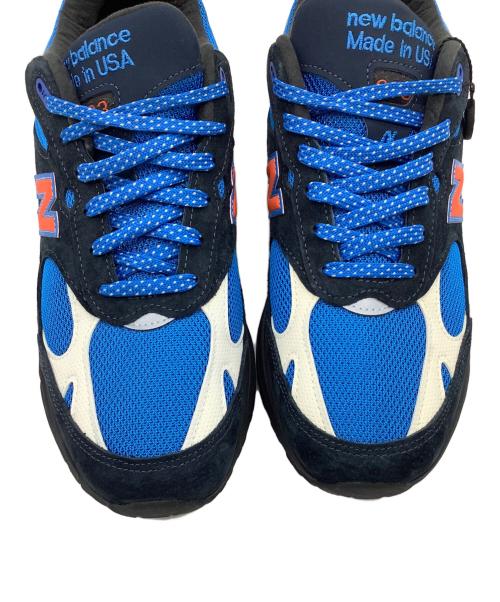 NEW BALANCE（ニューバランス）NEW BALANCE (ニューバランス) KITH (キス) 993 Madison Square Garden ネイビー×ホワイト サイズ:27cmの古着・服飾アイテム