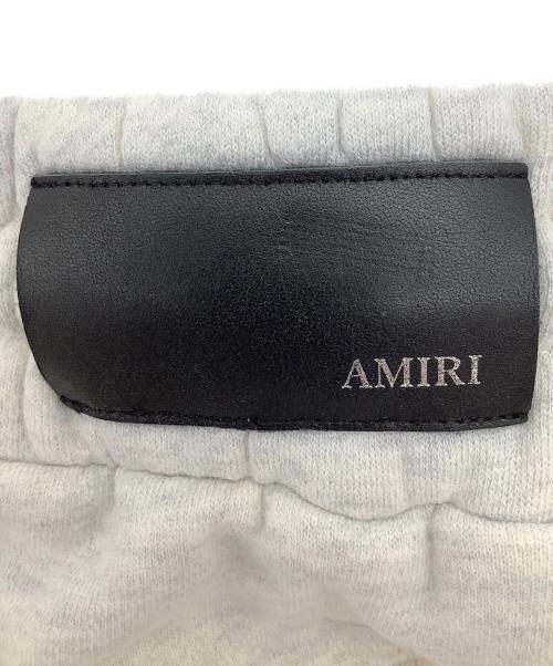 AMIRI（アミリ）AMIRI (アミリ) MA QUAD FLAMES SWEATSHORT グレー サイズ:Mの古着・服飾アイテム