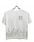 AMIRI（アミリ）の古着「MA Quad Flames オーバーサイズ Tシャツ」｜ホワイト