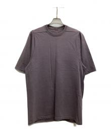 RICK OWENS（リックオウエンス）の古着「クルーネックショートスリーブＴシャツ」｜グレー