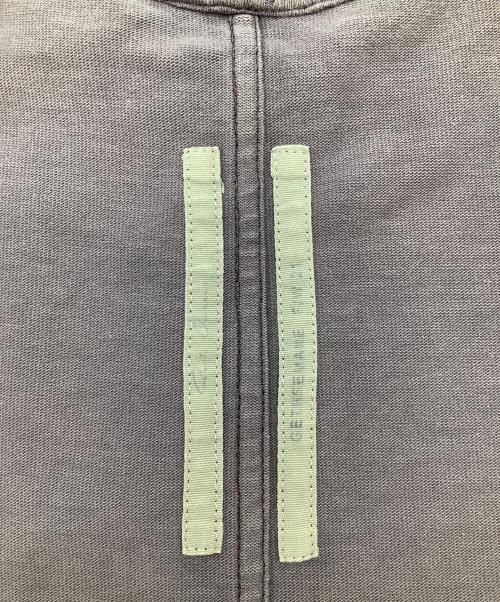 RICK OWENS（リックオウエンス）RICK OWENS (リックオウエンス) クルーネックショートスリーブＴシャツ グレー サイズ:46の古着・服飾アイテム