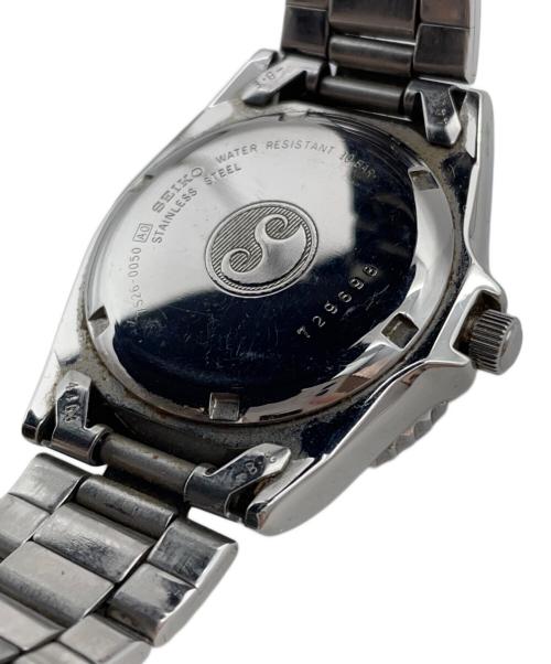 SEIKO（セイコー）SEIKO (セイコー) ダイバーズウォッチ　SSブレスレット ブラック×シルバーの古着・服飾アイテム