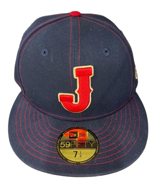 New Era（ニューエラ）New Era (ニューエラ) 59FIFTY 2026 World Baseball Classic Samurai Japan ネイビー サイズ:SIZE 7 1/4(57.7cm)の古着・服飾アイテム